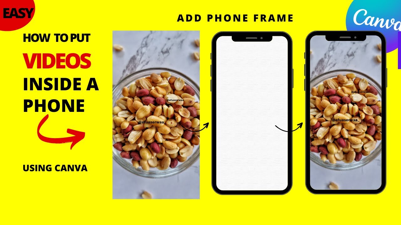How to Put Videos inside A Phone Frame |Show Phone Screen on YouTube ...