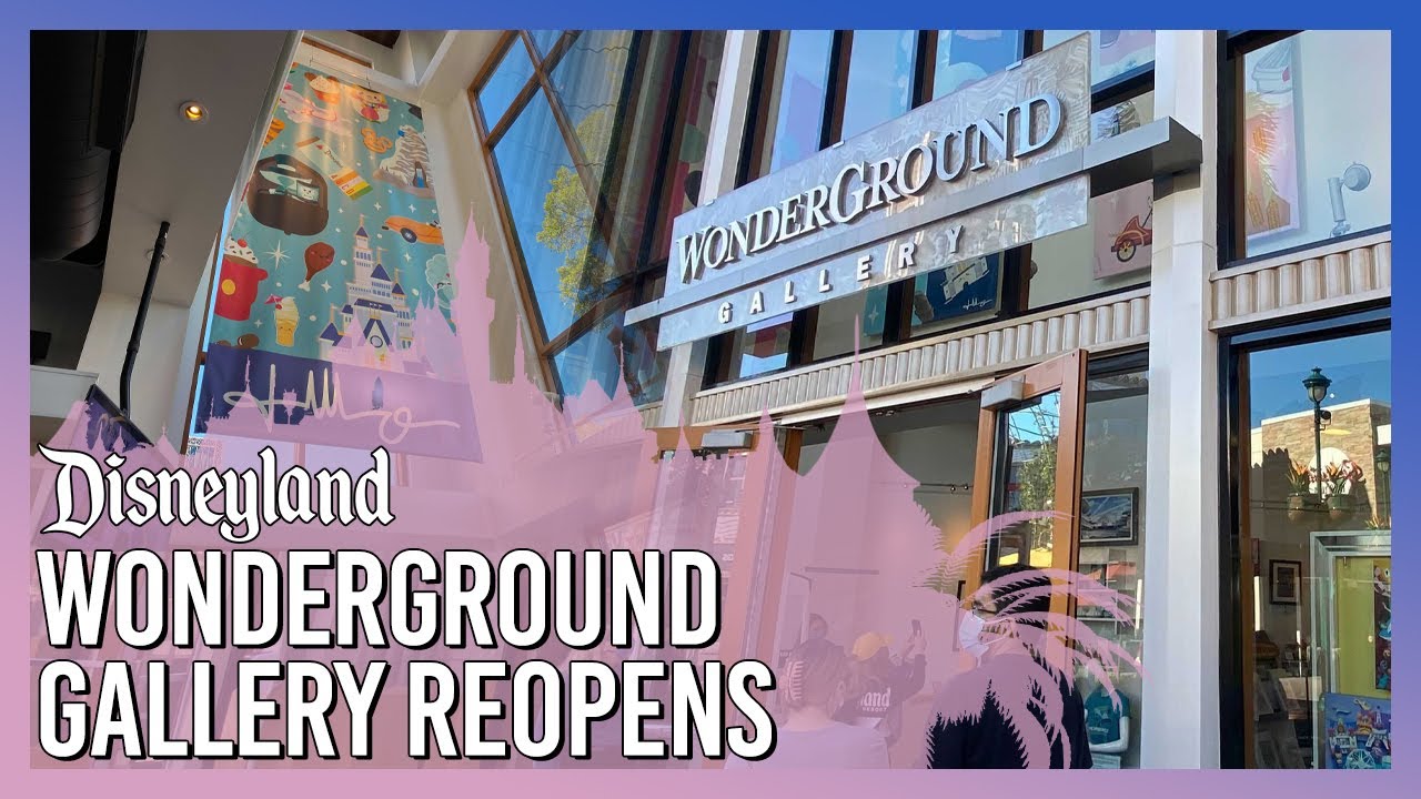 WonderGround Gallery Reopens at Disneyland Resort