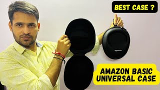 Amazon basic universal headphone case Unboxing and Testing