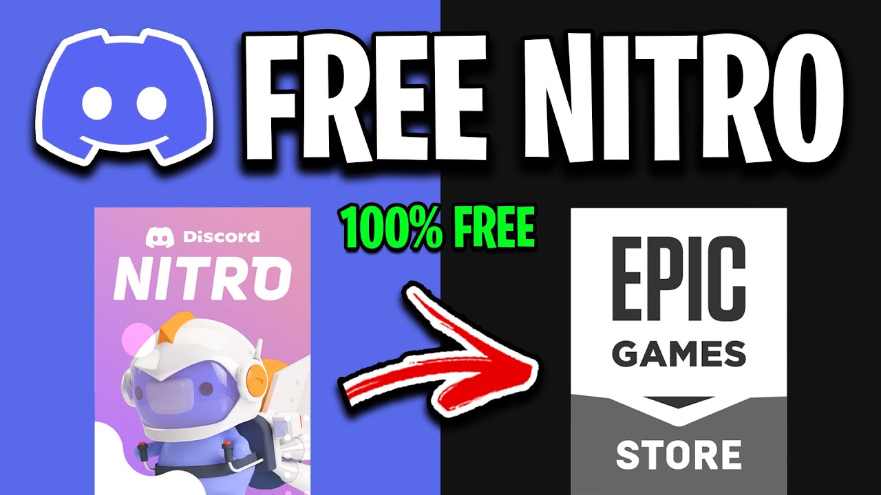 Claim *DISCORD NITRO* Free Of Cost On EPIC GAMES STORE! Discord Nitro Free Epic  Games 