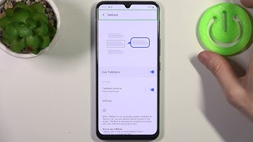 How to Turn On / Turn Off the Talkback Feature on a VIVO IQOO U3 - Accessibility