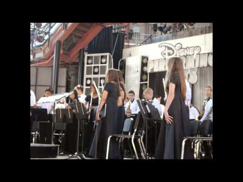 Fun times...Las Flores Middle School Wind Ensemble @ Disneyland June 6-14