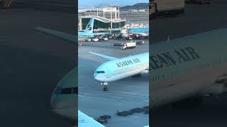 🇰🇷Korean Air Boeing 777 - MSN 28371 HL7532 KE898 Shanghai (PVG) Seoul (ICN) Airplane Airline Airport