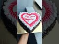 #heart shape black forestcake #sky cakes chennai #