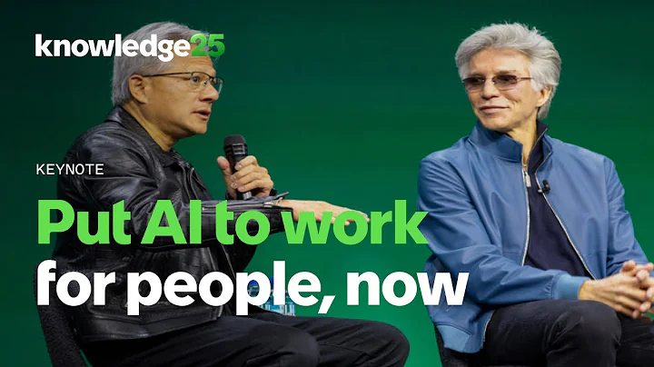 Put AI to work for people – now | ServiceNow Knowledge 2025 keynote