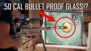 This Glass Can STOP a .50 BMG?! - Ballistic High-Speed