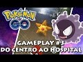 L99: Pokémon GO Gameplay #3 - Capturando no Centro do Rio, hospital, entrando no time e batalhando