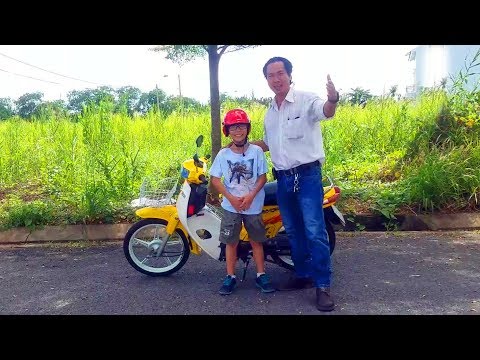 Hướng dẫn chạy xe máy cho các bạn chân ngắn, dễ như chạy xe đạp.