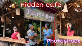 HIDDEN CAFE IN BANGALORE | TIKKI VILLAGE | BEST FOR NATURAL PHOTOSHOOT AND FOOD | #ajhubballi