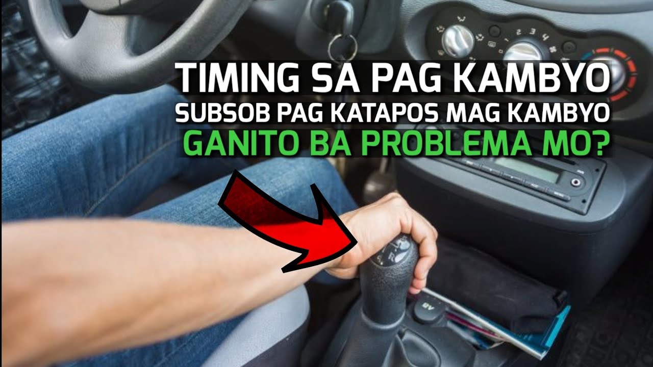 PAANO AT KAILAN ANG TAMANG TIMING SA PAG KAMBYO? 