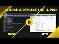 Find & Replace in Excel | Search, Replace Data Fast (Beginner to Pro)