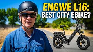 16" Wheels - Low Step Through Height - Long Range - Engwe L16 Ebike