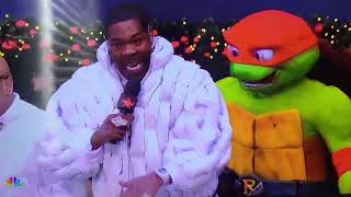 Teenage Mutant Ninja Turtles At The 99Th Annual Macys Thanksgiving Day Parade Feat. Busta Rhymes