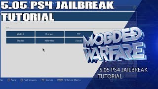 PS4 5.05 Jailbreak Tutorial