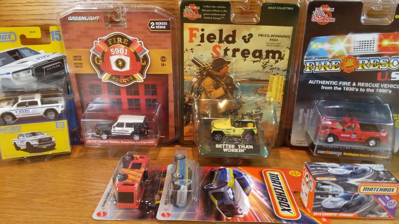 Addition Edition: Racing Champions, GL, MBX - Lifeguard, National Parks Police & Fire 1:64 scale