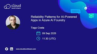 Details Reliability Patterns for AI-Powered Apps in Azure AI Foundry News