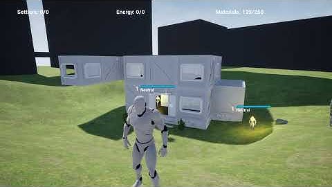 Snapping doors, windows and stairs - Modular building prototype - Unreal Engine 4