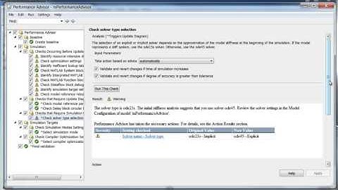matlab simulink Faster Simulations with Performance Advisor   Simulink Video