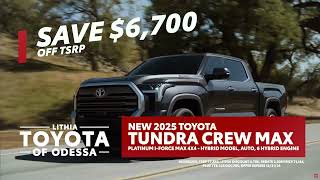 Toyotathon is Here! Huge Discounts at Lithia Toyota Odessa