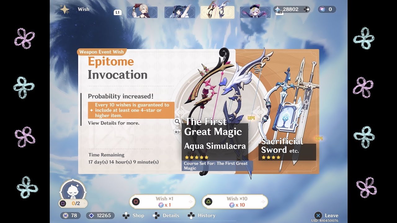 First Great Magic Add another bow to the collection - The First Great Magic wish ...