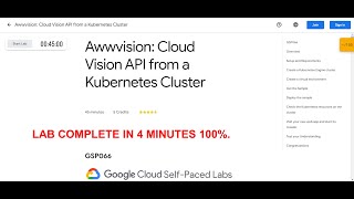 Awwvision: Cloud Vision API from a Kubernetes Cluster ||  Google Cloud Facilator Program #swags