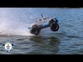 Rc car drives on water for guinness world records title