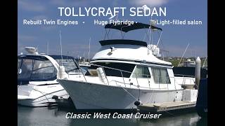 1978 Tollycraft Sedan Walkthrough | Classic Cruiser Tour