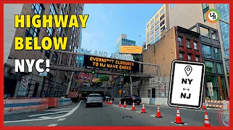 New York City to New Jersey via Holland Tunnel
