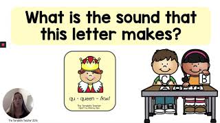 Kindergarten Fundations, Unit 2, Week 4, Day 1
