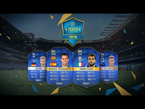 TOTS OFFICIAL RATINGS - ALL PLAYER STATS | FIFA 16