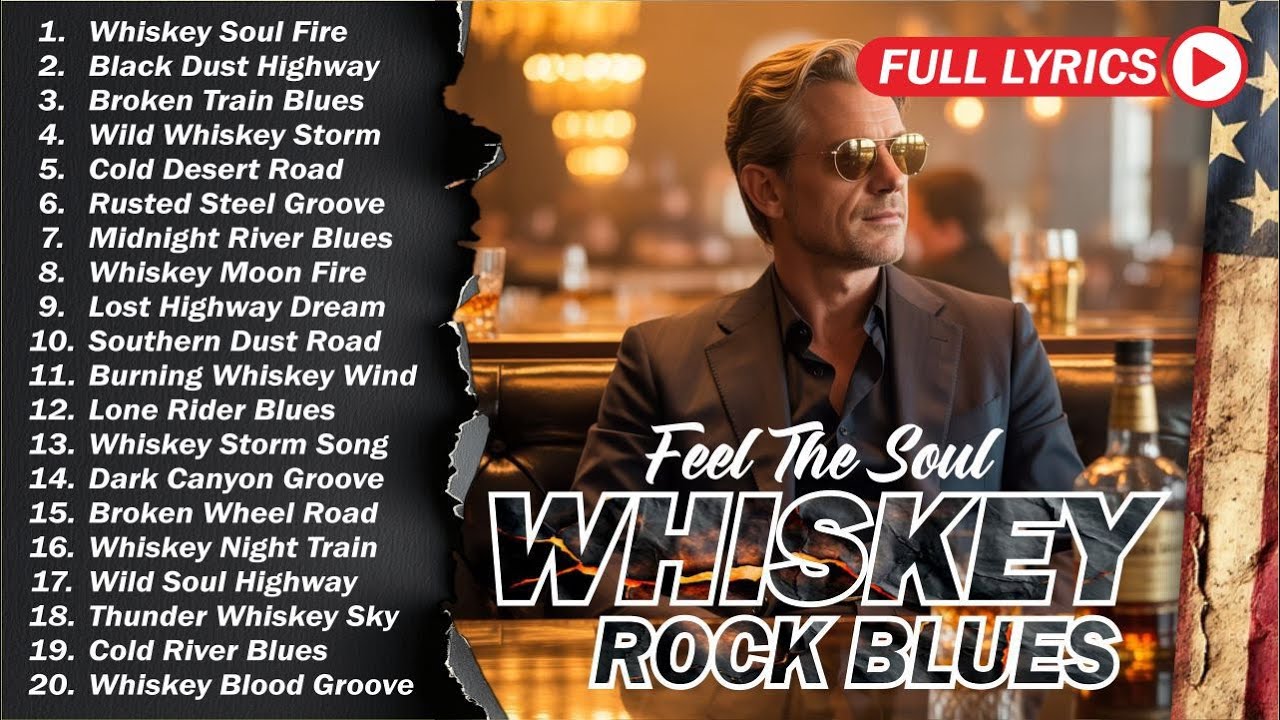 24/7 Blues Rock & Soul Ballads | Peaceful Worship Music for Deep Relaxation, Healing & Rest