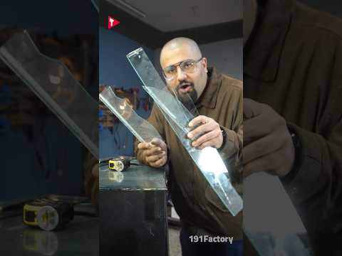 آموزش برش شیشه با الماس شیشه بر و متر