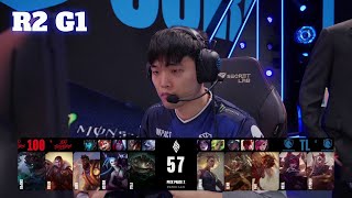 100 vs TL - Game 1 | Round 2 S14 LCS Spring 2024 Playoffs | 100 Thieves vs Team Liquid G1 full