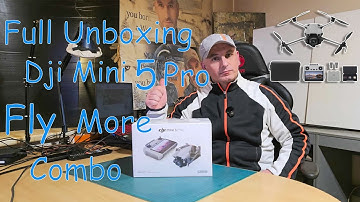 DJI Mini 5 Pro Fly More Combo Full Unboxing Start Here Review EVERYTHING