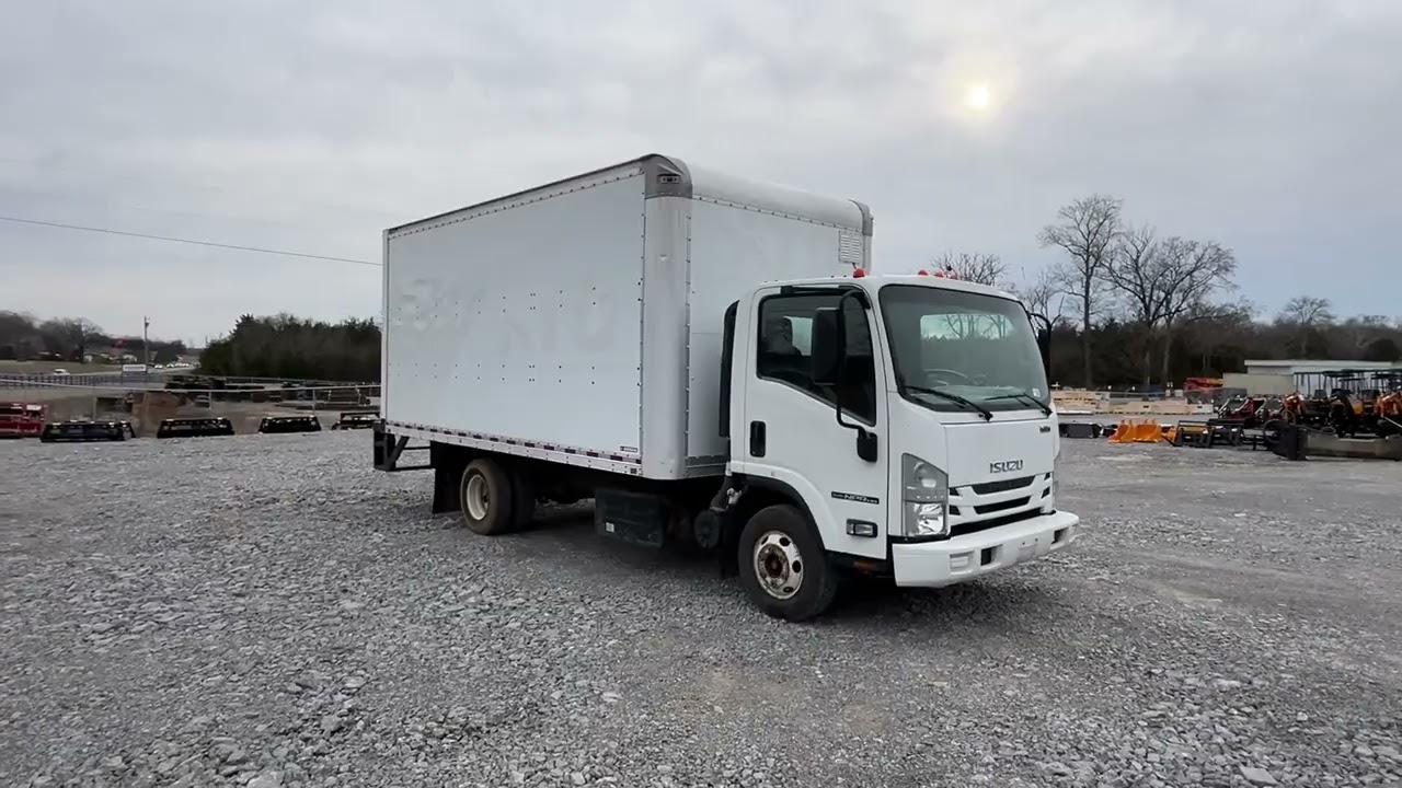 2019 ISUZU NPR-HD S/A Box Truck (8497) - Selling at auction