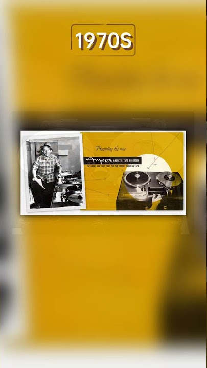 Remember old reel-to-reel tape recorders?#shorts #history #historical #photos #rare