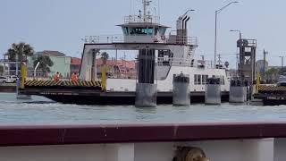 Short Ferry Ride to Port Aransas Corpus Christi Texas