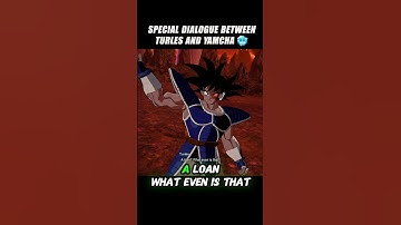 Special Dialogue Between Turles And Yamcha Lol 🤯 #crashout #yamcha #sparkingzero #dragonballz #dbz