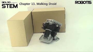 BIOLOID STEM   Chapter 13  Walking Droid