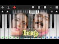 Gandharvam BGM |  Piano Notes | Play with mobile piano | Perfect Piano