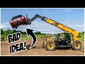 What NOT to do in a Telehandler Forklift | Forklift Operator Training