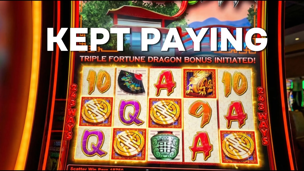 The Dragon Kept Paying | Triple Fortune Dragon Unleashed