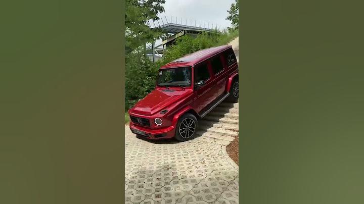 2021 G-Class Off-Road test