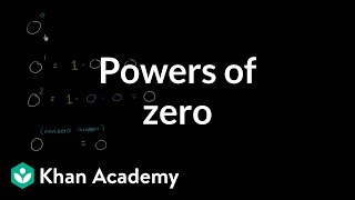 Powers of zero | Exponents, radicals, and scientific notation | Pre-Algebra — Math video cover