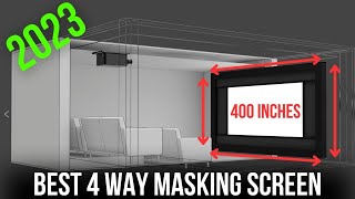 4 Way Cinema Masking Screen up to 400