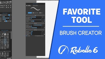 My Favorite Feature In Rebelle 6 - Brush Creator Panel Tutorial
