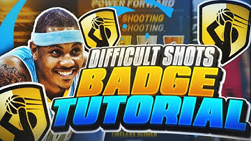 NBA 2K19 DIFFICULT SHOTS BADGE TUTORIAL FOR STRETCH/BIG MAN BUILDS!! LIMITLESS RANGE TIP!!