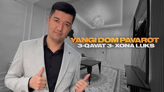 картинка: Янги дом 3- қават 3 хона люкс квартира сотилади! Поворот! #ипотека #rek #house #арзон #realestate