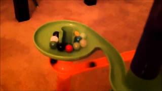 Celebrity Marble Race 40 w/ all Solid Colored Marbles Wealth