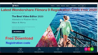 Latest Wondershare Filmora 9 Registration Code Free 2020 screenshot 2